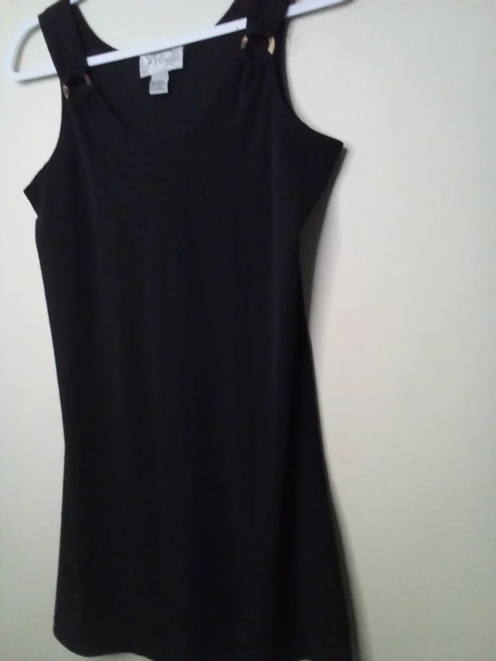 J Valdi Swim Cover Women M Sleeveless Soft Stretch Black - Picture 6 of 14